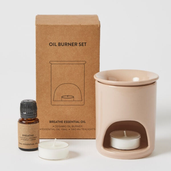 Oil Burner Set - Pink