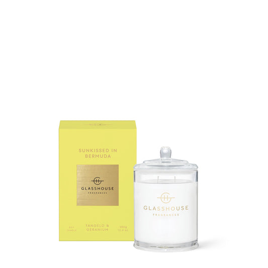 Sunkissed In Bermuda - Tangelo & Geranium | 380g Soy Candle