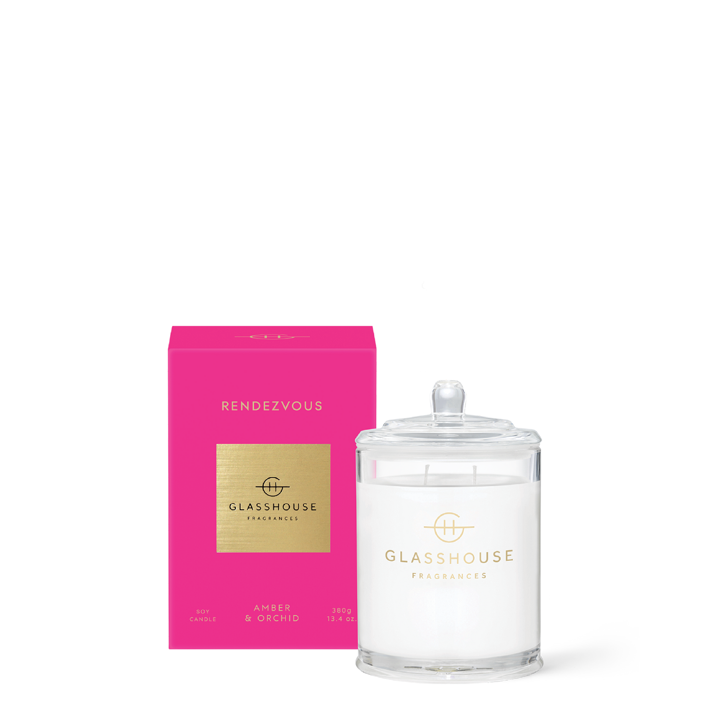 Rendezvous - Amber & Orchid | 380g Soy Candle