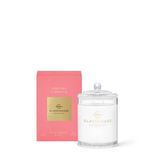 Forever Florence - Wild Peonies & Lily | 380g Soy Candle