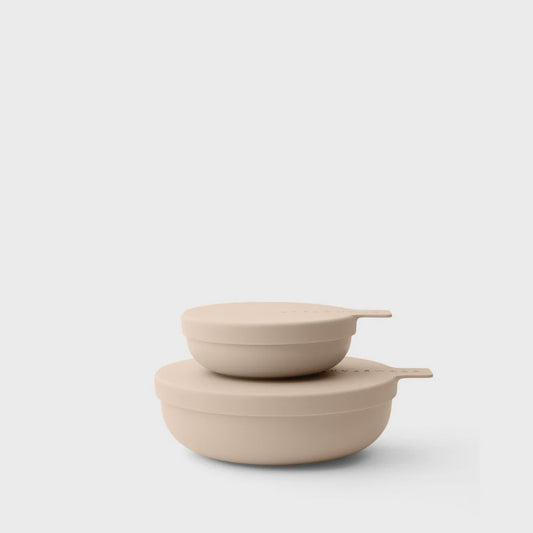 Nesting Bowl 2 Piece Set - Biscotti