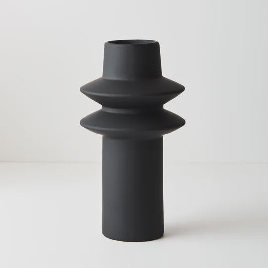 Vase Lucena Tall - Black