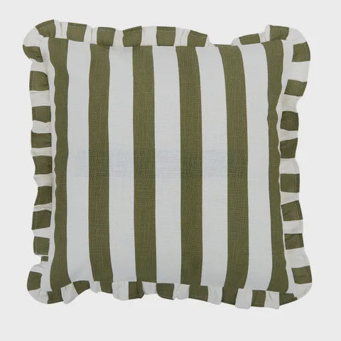 Bonny Cotton Cushion 50x50cm Olive