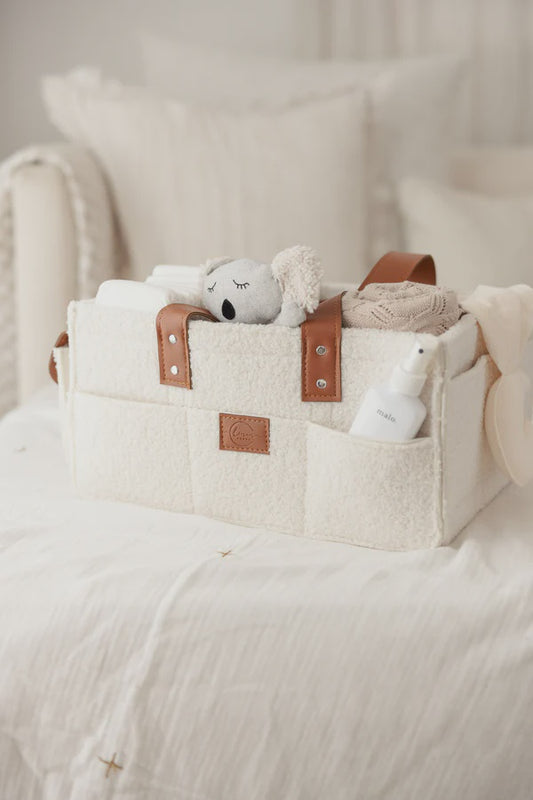 Nappy Caddy Organiser - White