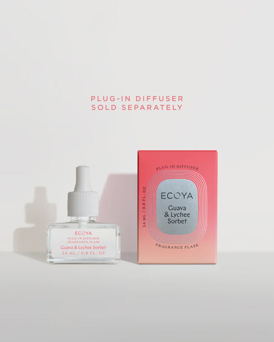 Plug-In Diffuser Fragrance Flask: Guava & Lychee Sorbet