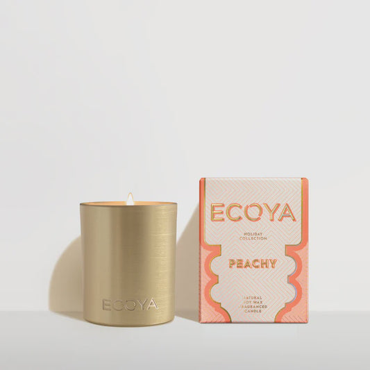 Peachy Mini Goldie Candle Holiday Collection