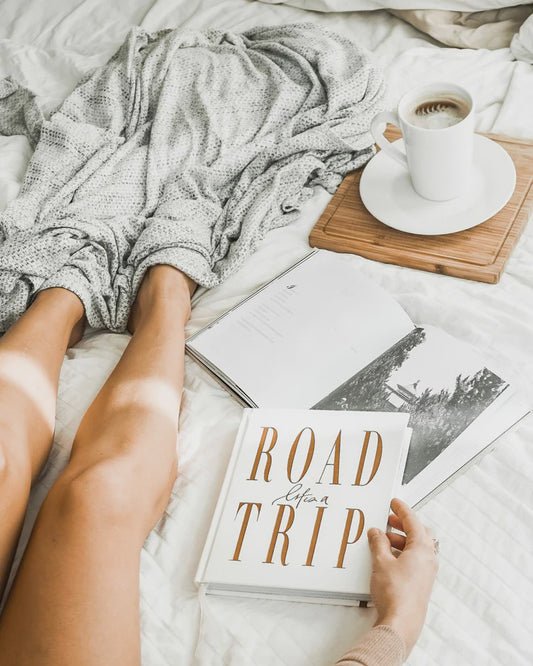 Life's A Road Trip - White Luxe