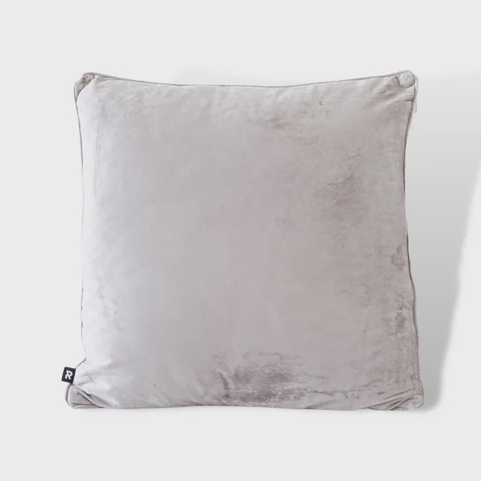 Velvet Cushion - Silver - 50x50