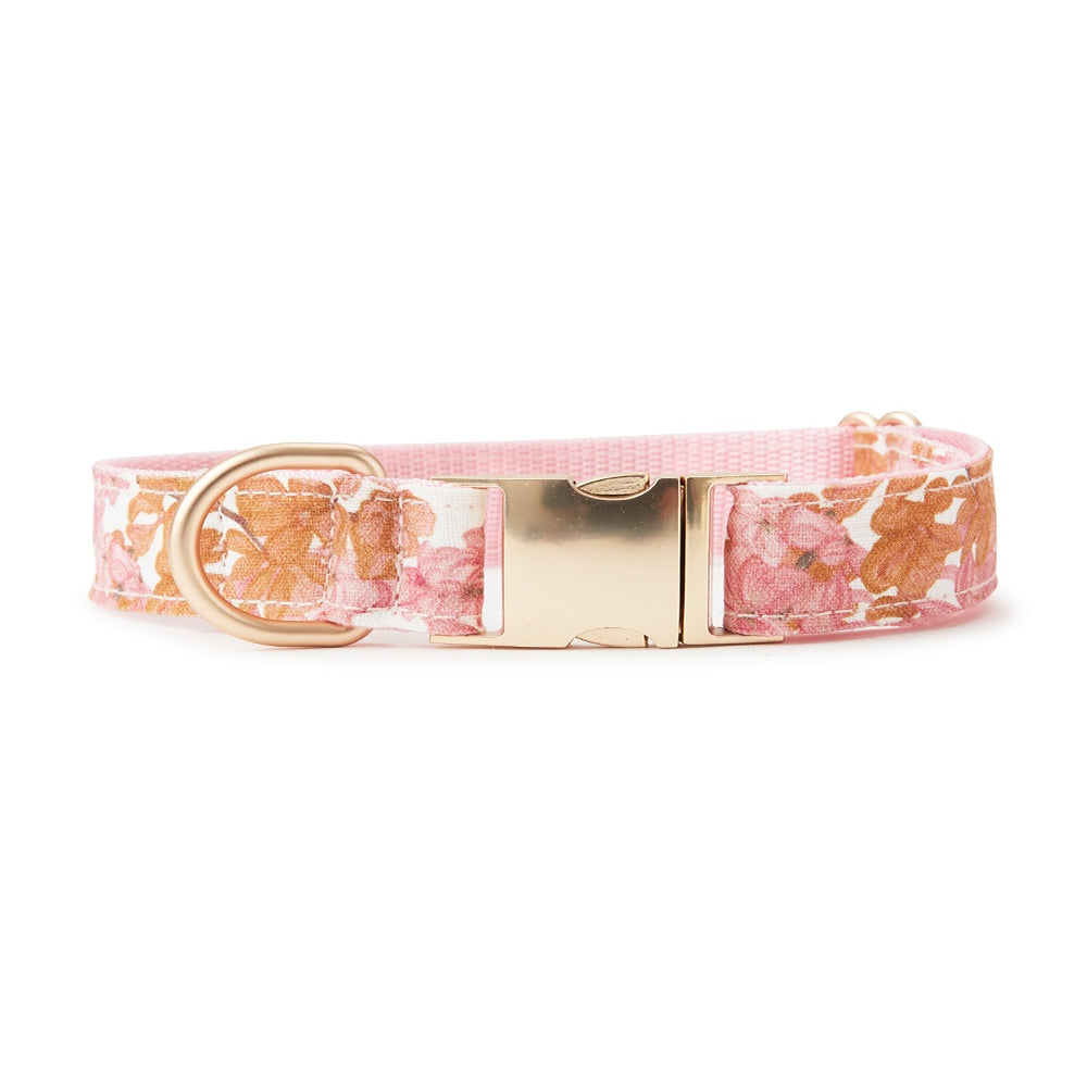 Dog Collar - Pink Floral