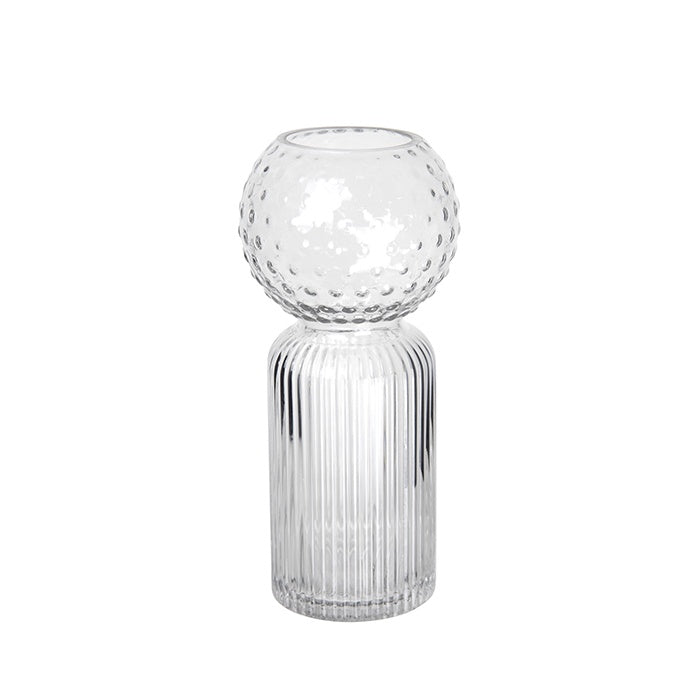 Furnell Glass Bubble Vase - Round