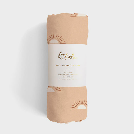 Suns Organic Muslin Wrap Swaddle