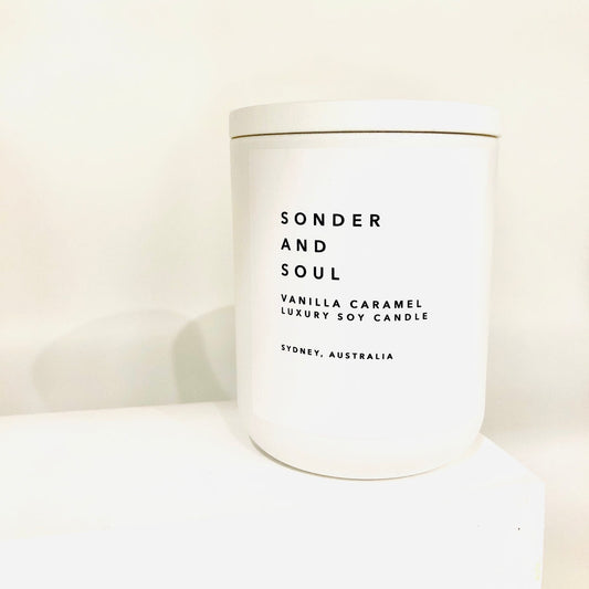 Soy Candle - Vanilla Caramel