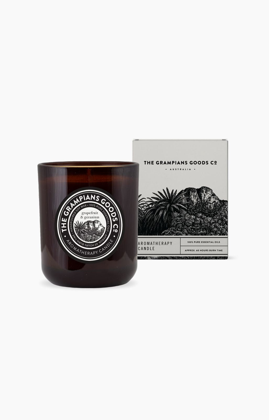 Aromatherapy Candle - Grapefruit & Geranium